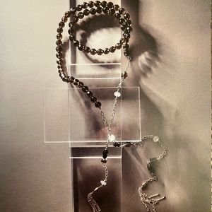 Waxing Poetic Requiem Lariat Necklace